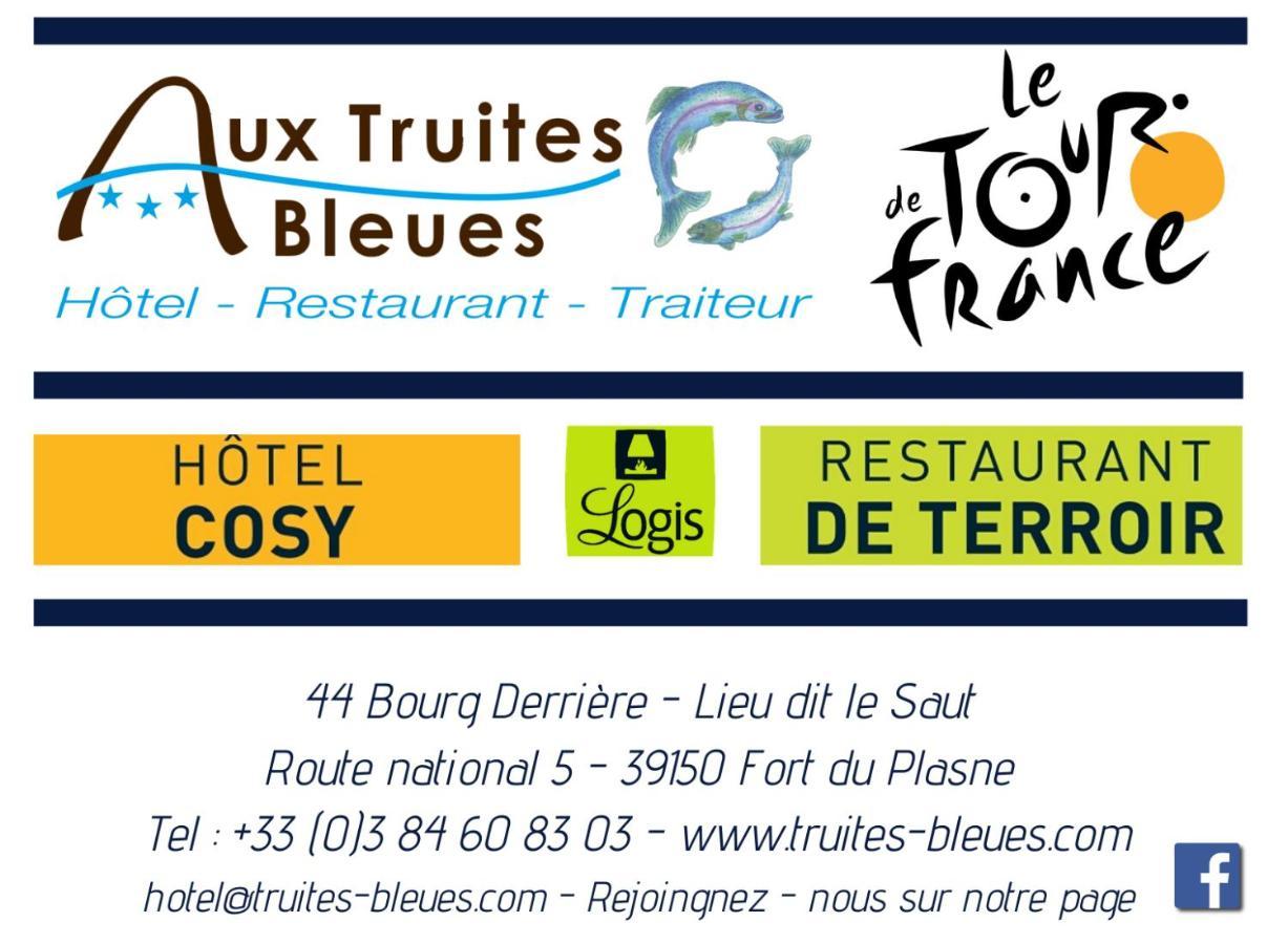 Aux Truites Bleues Hotel Fort-du-Plasne Buitenkant foto